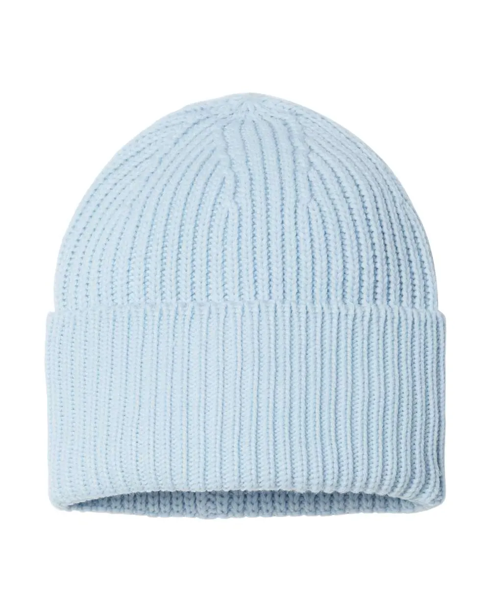 Atlantis Headwear OAK - Sustainable Chunky Rib Knit Cap, Beanie