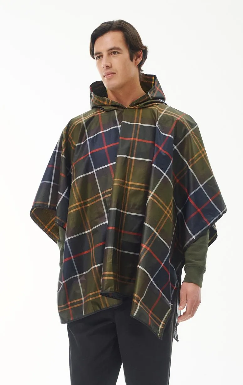 Barbour - Tartan Showerproof Packable Poncho