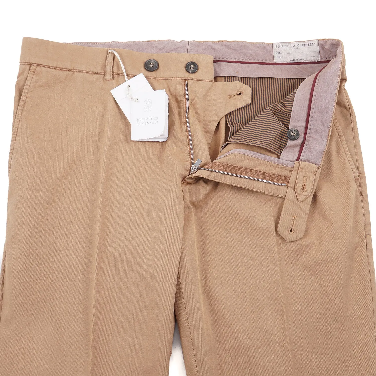 Brunello Cucinelli Slim-Fit Cotton Pants