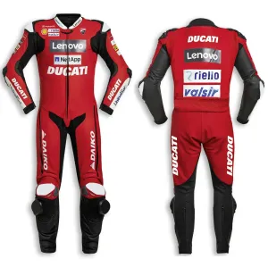 Ducati Motorbike Racing Leather Suit MN-03