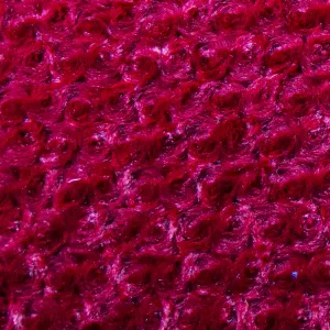 Luxe Minky Rosebud Fabric - Red