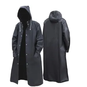 Waterproof Long Raincoat for Outdoor Activities